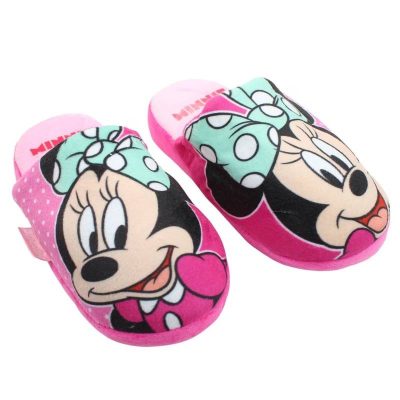 Papuci fete plușați Minnie Mouse Disney