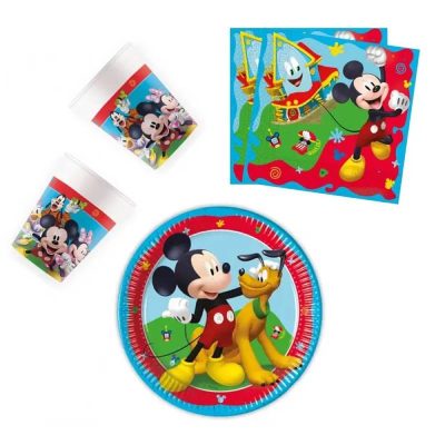 Set petrecere 36 piese Rock Mickey Mouse