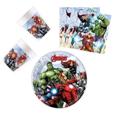Set petrecere 36 piese Fighter Avengers
