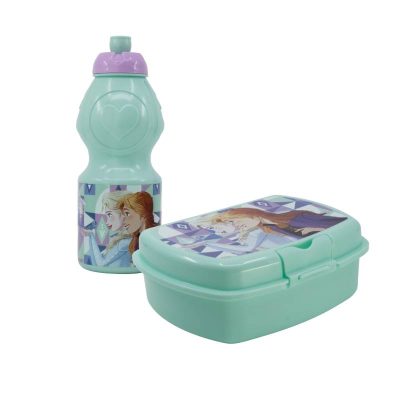 Set cutie sandwich și sticlă Ice Magic Frozen