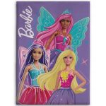 Pătură copii, polar, 100 x 140 cm, multicolor, Barbie
