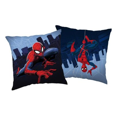 Pernă multicolor cu două fețe Spiderman