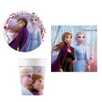 Set petrecere 36 piese, multicolor, Anna și Elsa, Frozen