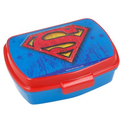 Cutie sandwich dreptunghiulară Superman Symbol