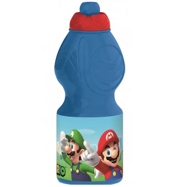 Sticlă plastic 400 ml Super Mario