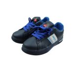 Pantofi sport din piele ecologică cu detalii holografice, albastru, NA, Lee Cooper
