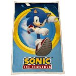 Pătură fleece multicolor, 100 x 150 cm, The Ring, Sonic