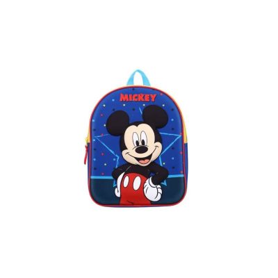 Ghiozdan poliester 3D Stars Mickey Mouse