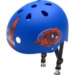 Cască protecție pentru bicicletă, trotinetă, skateboard, role, rezistentă la impact, cu mărime reglabilă, 53-57 cm, multicolor, Spiderman
