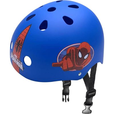 Cască protecție pentru bicicletă Spiderman