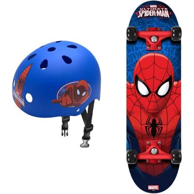 Set Skateboard Copii Multicolor Spiderman