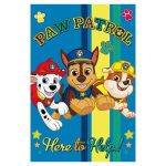 Păturică copii, polar, multicolor, 150x100 cm, Paw Patrol, Here to Help