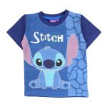 Tricou copii, 100% bumbac, multicolor, Stitch, 01