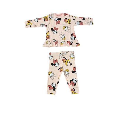 Pijamale copii cu mânecă lungă Minnie Mouse